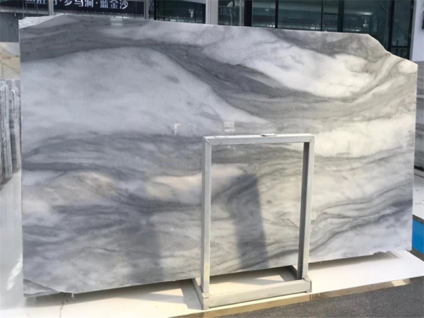Greece Cloudy White Marble Slab