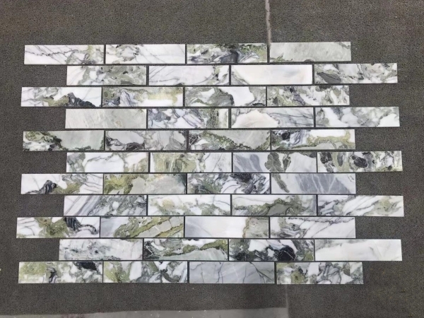 White Beauty Marble Subway Brick Mosaic
